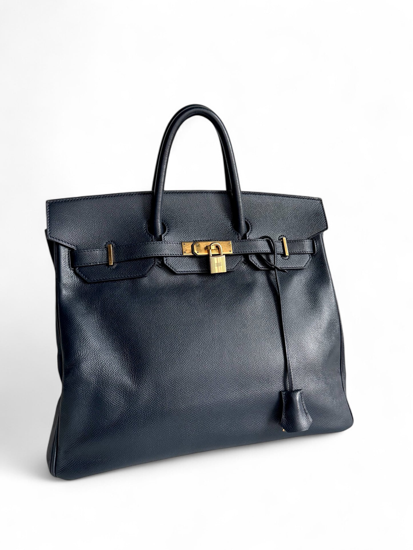 Hermès HAC Haut à Courroies 36 Courchevel Gold Hardware