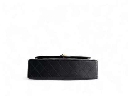 CHANEL Lambskin Quilted Medium Double Flap Bag