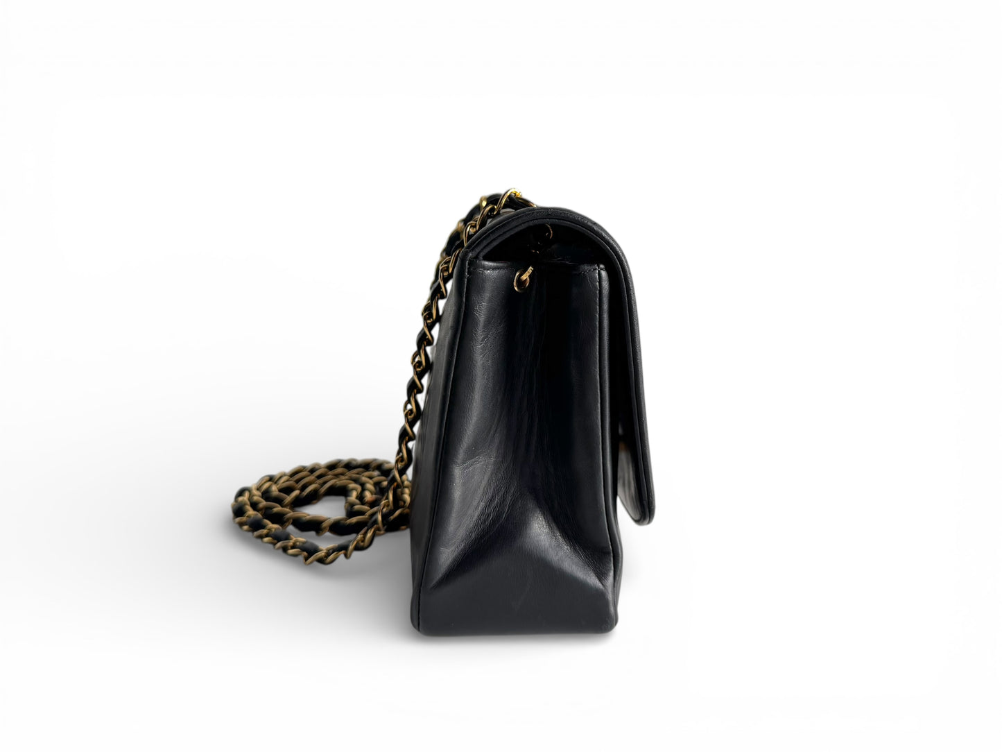 CHANEL Lambskin Diana Quilted Medium Single Flap