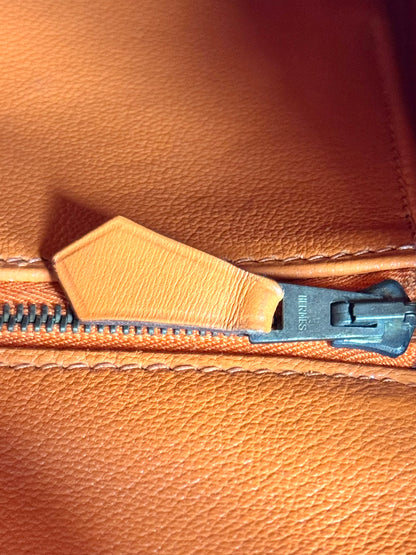 HERMES Box Calfskin Leather HAC Birkin 32