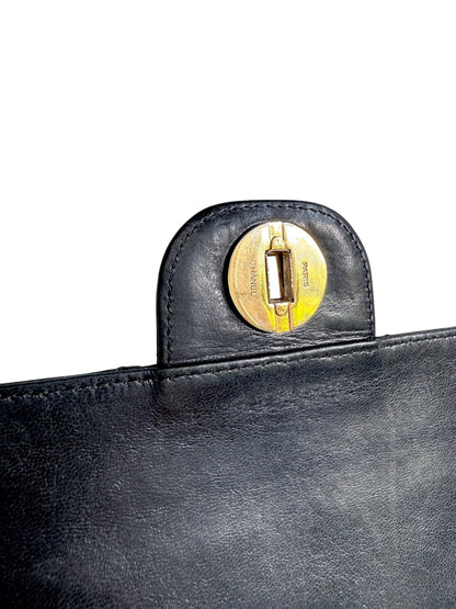 CHANEL Matelasse Lambskin Double Flap Bag