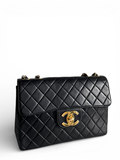 CHANEL Classic Maxi Lambskin Leather Flap Bag