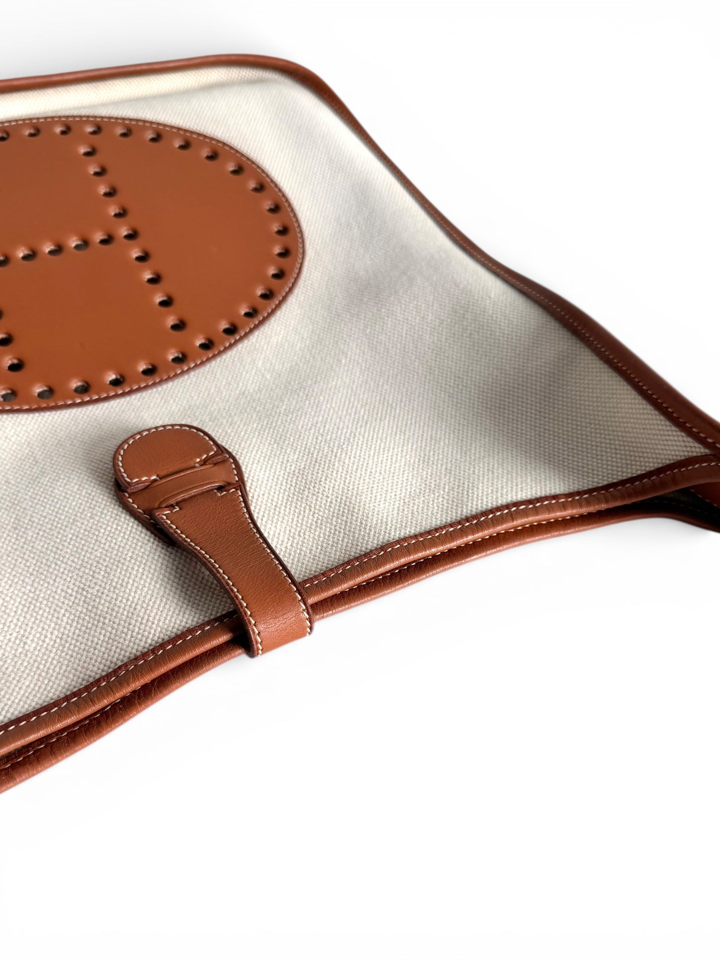 HERMÈS Toile Evelyne GM