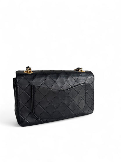 Chanel Lambskin Matelasse Flap Chain Handle Bag