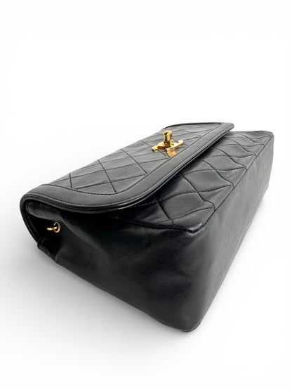 Chanel Lambskin Single Flap Bag