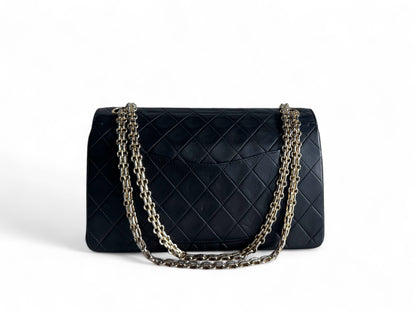 CHANEL Lambskin Medium Mademoiselle Double Flap