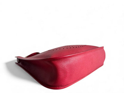 HERMES Courchevel Evelyne GM Rouge