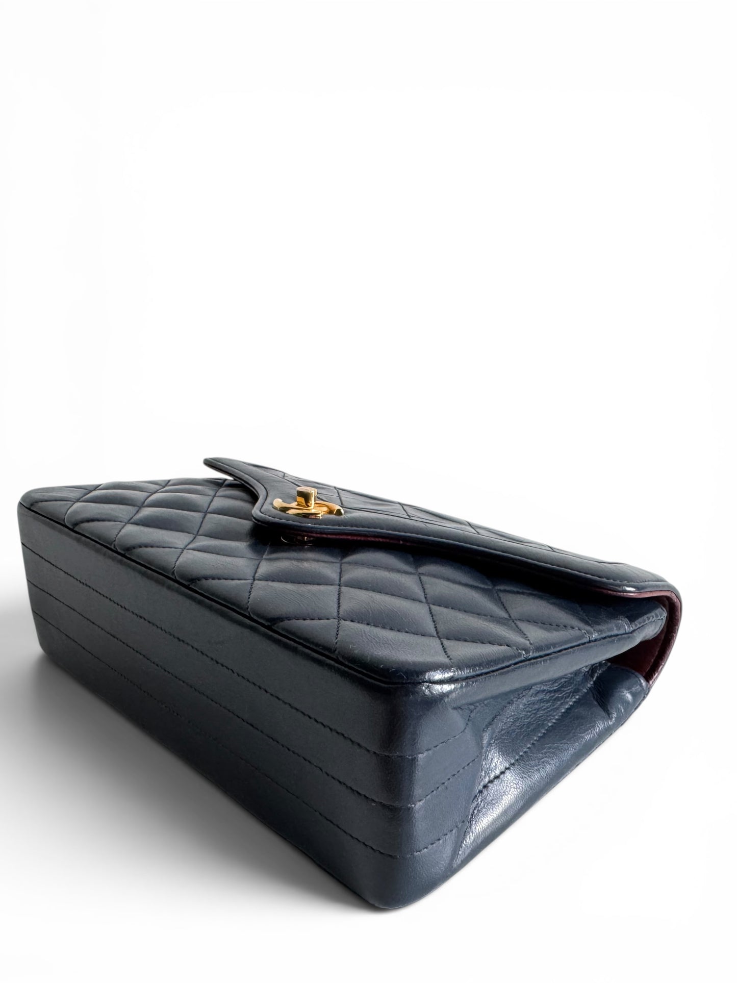 CHANEL Lambskin Quilted Small Single Flap