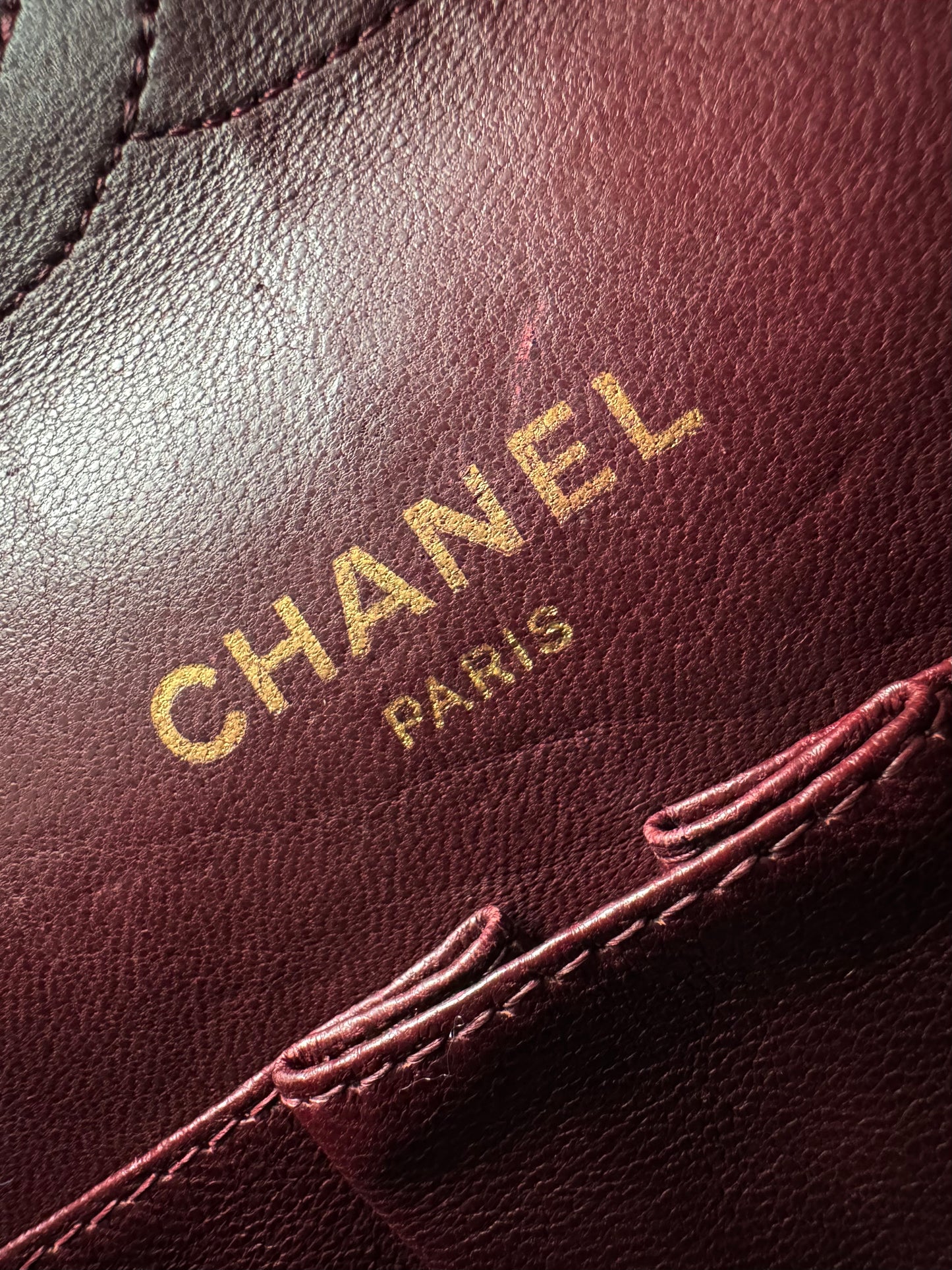CHANEL Lambskin Medium Mademoiselle Double Flap