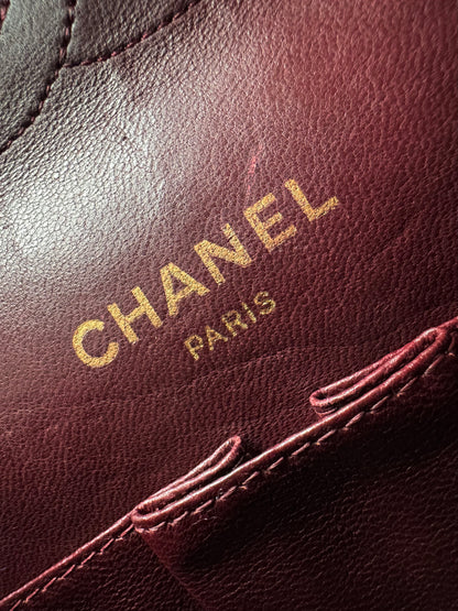 CHANEL Lambskin Medium Mademoiselle Double Flap