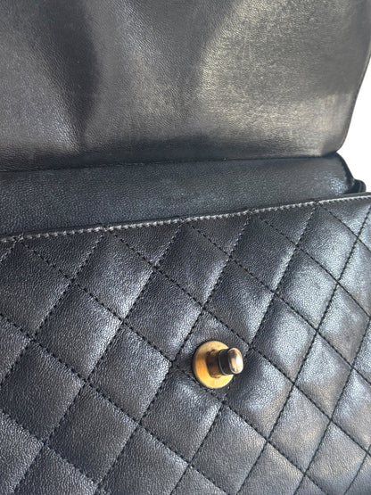 CHANEL Calfskin Curve Flap Bag