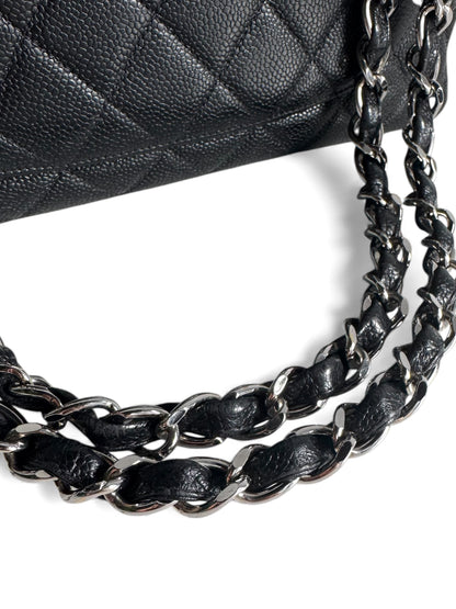 CHANEL Caviar Jumbo Single Flap Bag