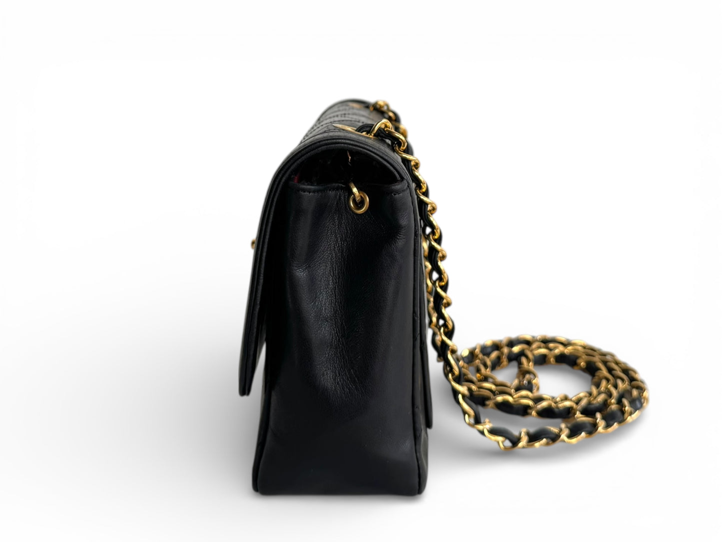 Chanel Lambskin Single Flap Bag