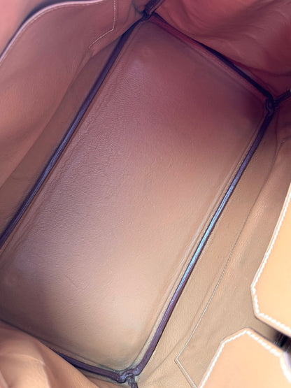 HERMÈS Box Birkin 35 Natural