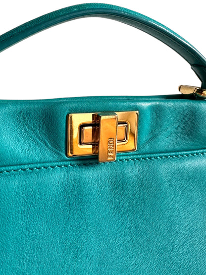 FENDI Mini Peekaboo Satchel Bag