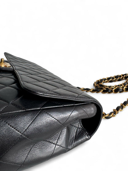 CHANEL Lambskin Quilted Jumbo Single Flap Bag