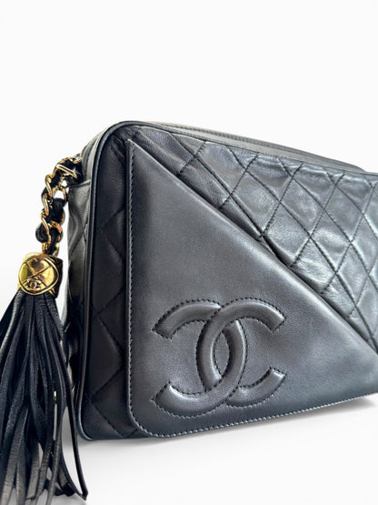 CHANEL CC Quilted Lambskin Camera Bag