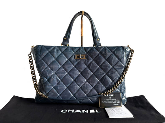 CHANEL 2.55 Reissue Glazed Tote
