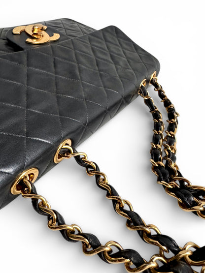 CHANEL Lambskin Quilted XL Jumbo Single Flap Bag