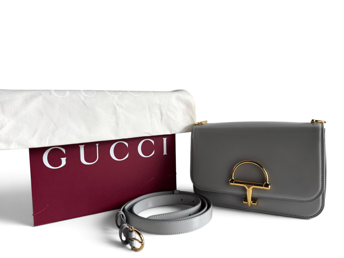 GUCCI Calfskin Siena Shoulder Bag