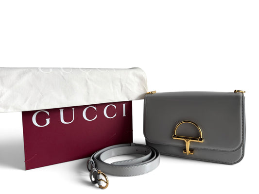 GUCCI Calfskin Siena Shoulder Bag