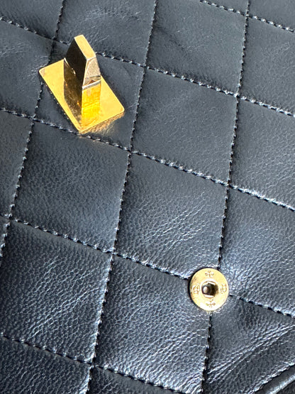 CHANEL Lambskin Medium Mademoiselle Double Flap