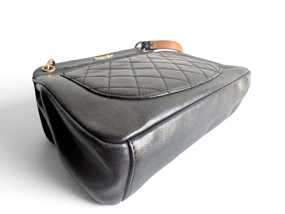 CHANEL Calfskin Curve Flap Bag