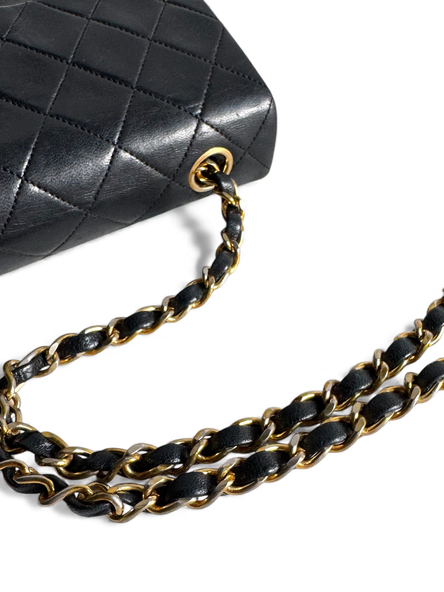 CHANEL Lambskin Quilted Small Single Flap