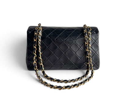 CHANEL Lambskin Quilted Small Double Flap