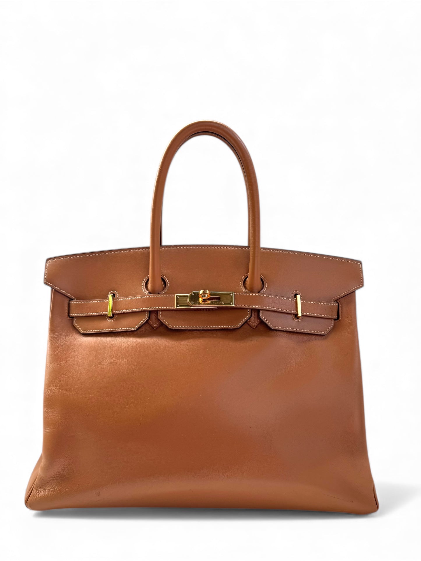 HERMÈS Box Birkin 35 Natural