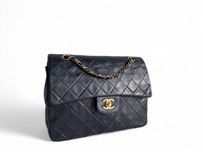 CHANEL Lambskin Classic Medium Double Flap