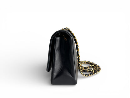 CHANEL Lambskin Diana Quilted Medium Single Flap