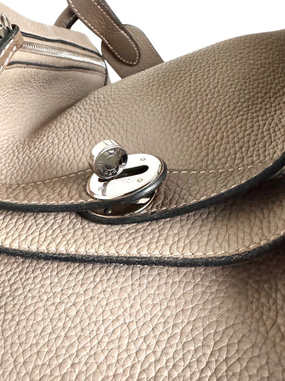 HERMES Taurillon Clemence Lindy 34