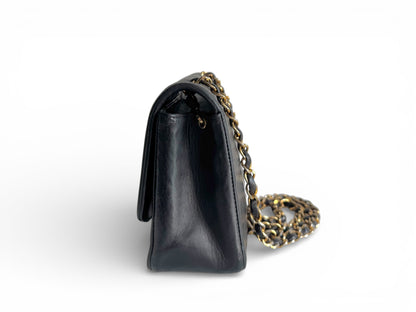 CHANEL Small Lambskin Quilted Diana Flap