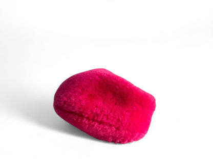 Bottega Veneta Jodie Mini Faux Fur Pink