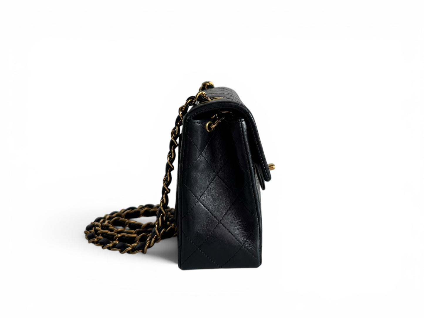 CHANEL Lambskin Quilted Mini Flap Bag