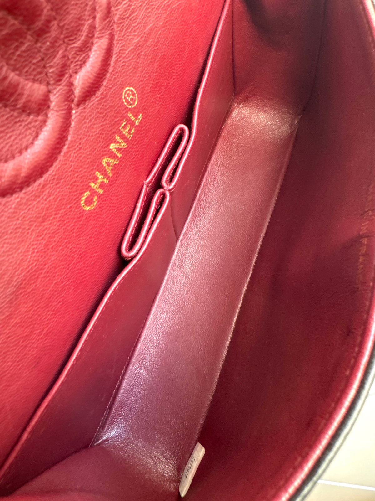 CHANEL Lambskin Quilted Small Double Flap