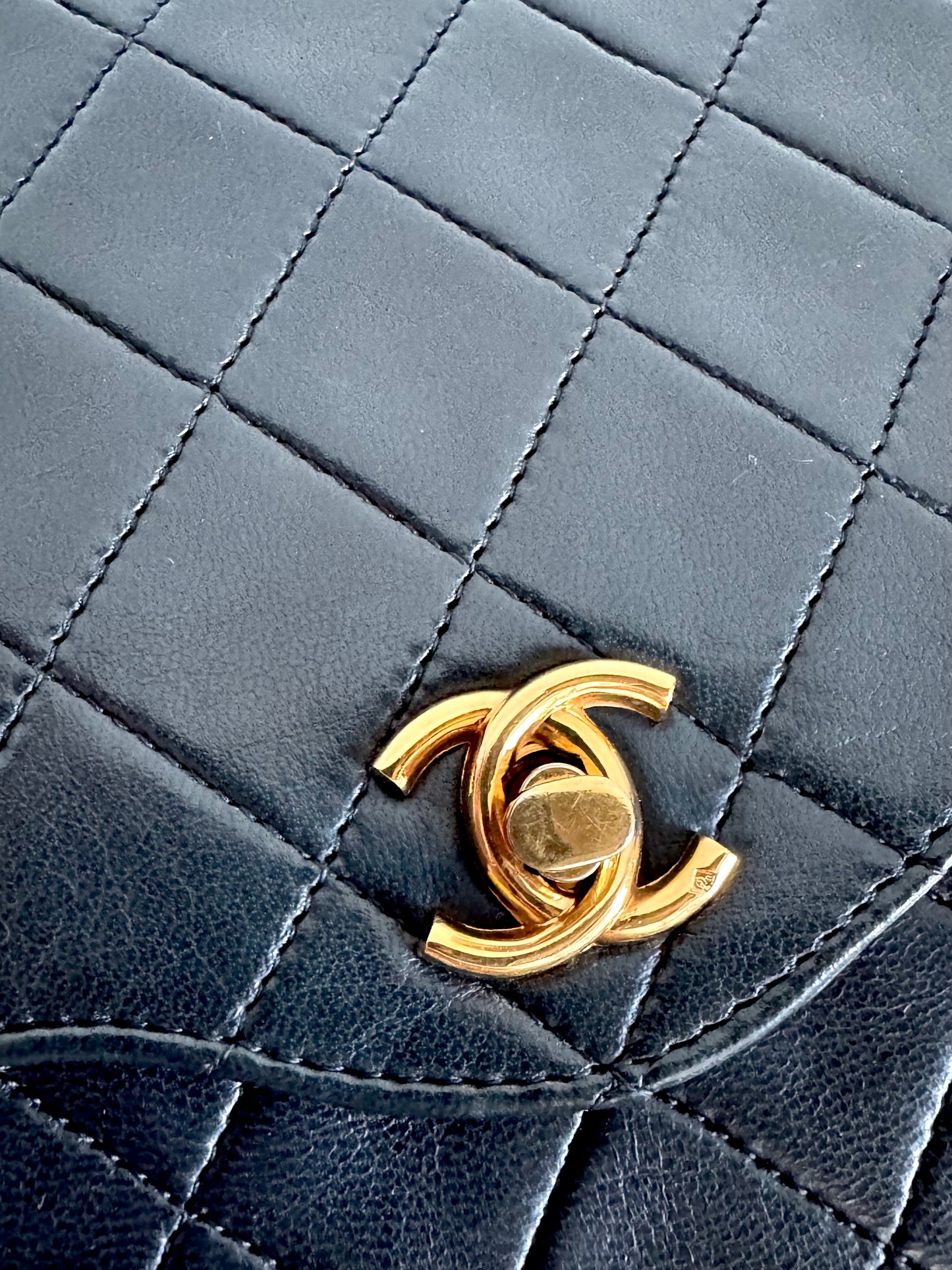 Chanel Lambskin Vintage Single Flap Bag