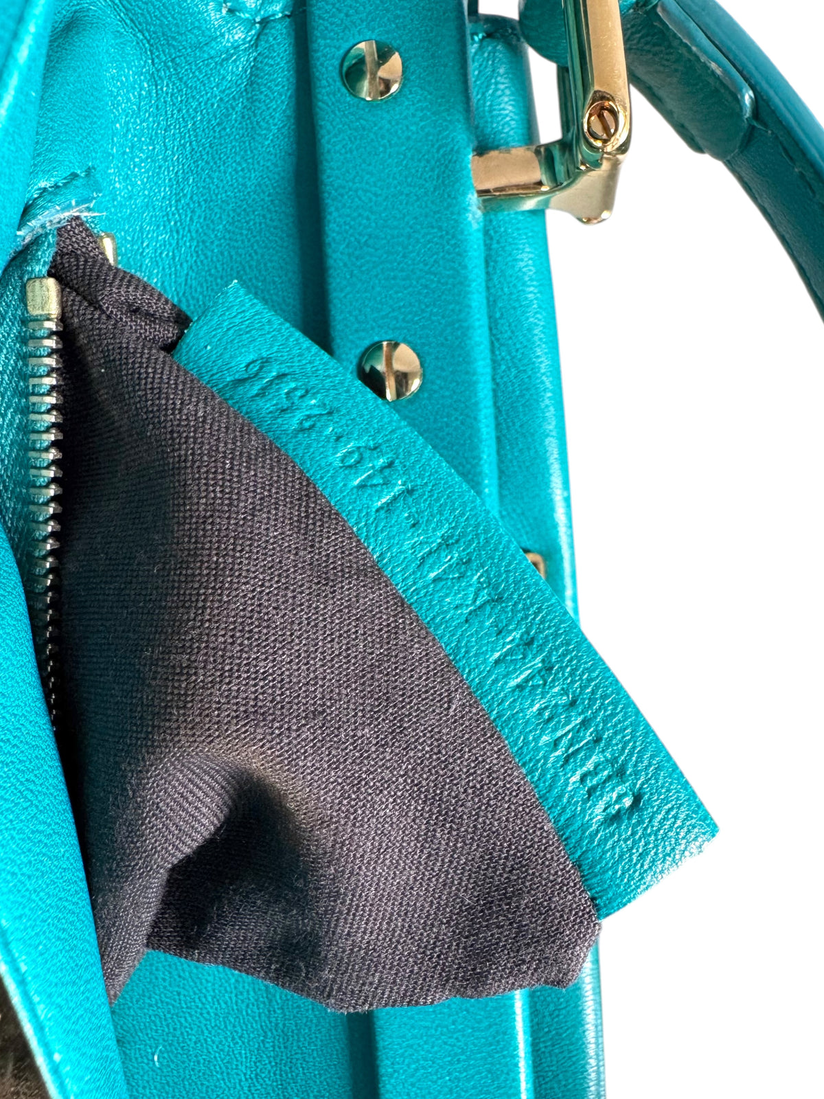 FENDI Mini Peekaboo Satchel Bag