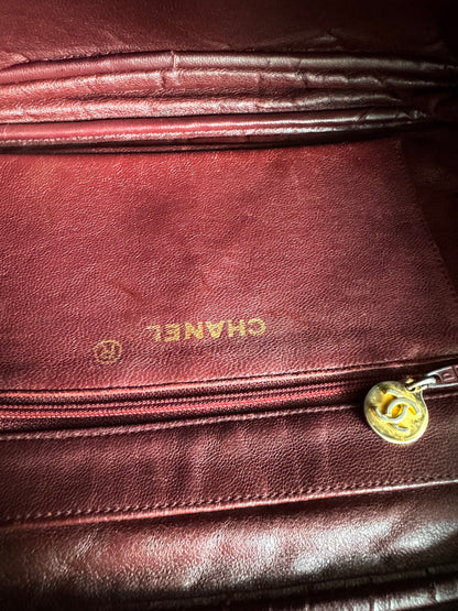 CHANEL Vintage Quilted Camera Bag