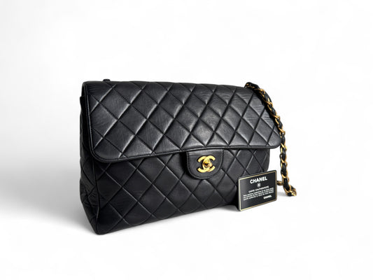 CHANEL Medium Lambskin Single Flap Bag