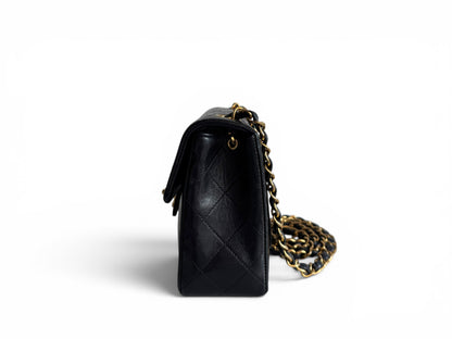 CHANEL Lambskin Quilted Mini Flap Bag