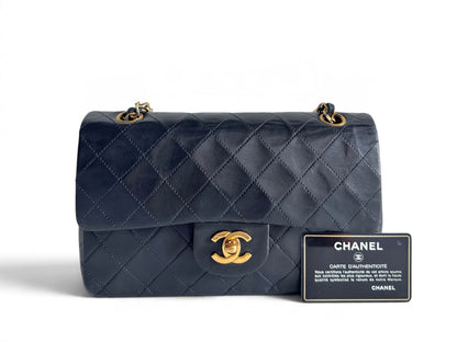 CHANEL Lambskin Quilted Small Double Flap