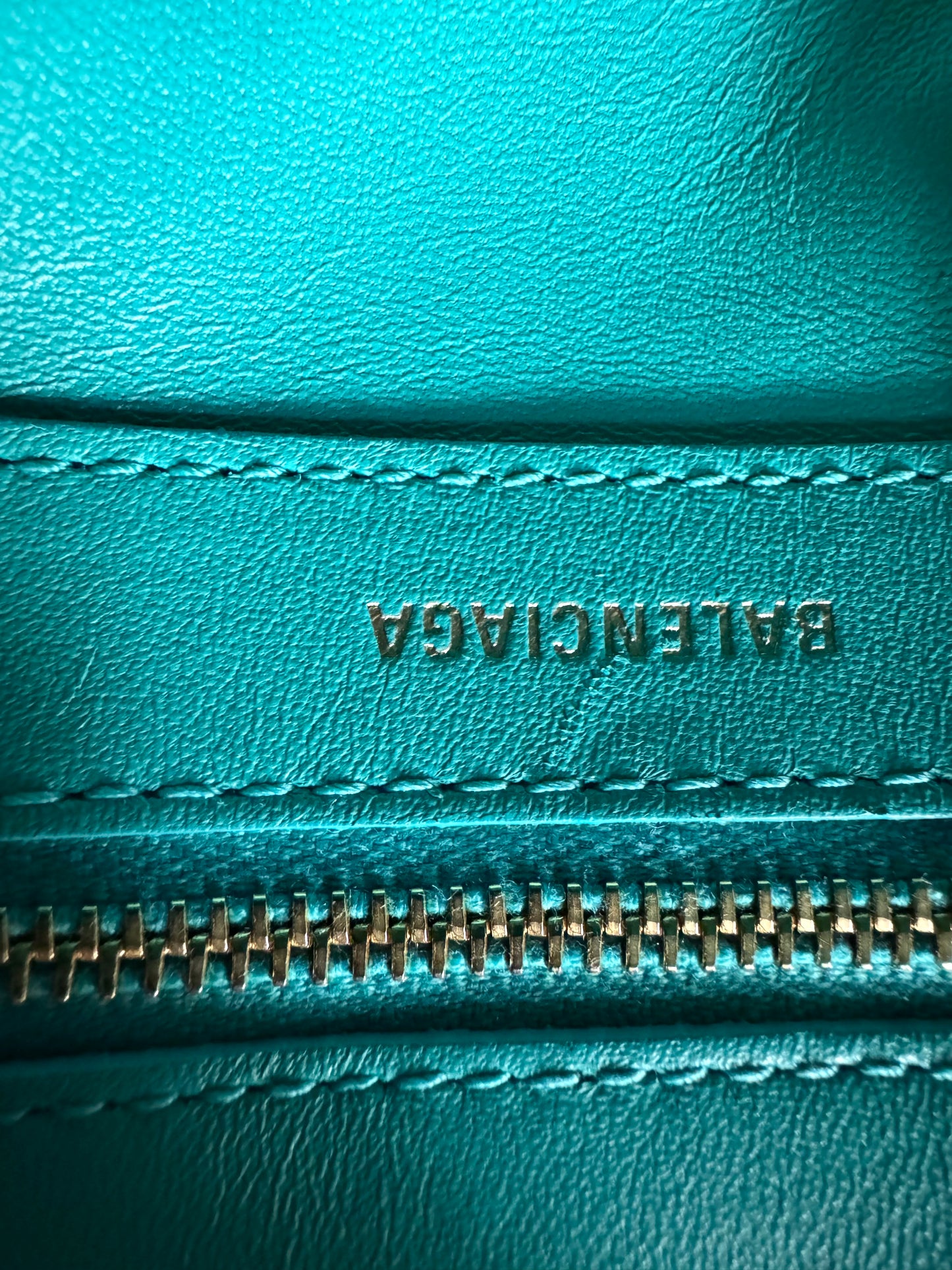 BALENCIAGA Python Ville XXS Top Handle Bag