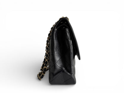 CHANEL Lambskin Quilted Medium Double Flap Bag