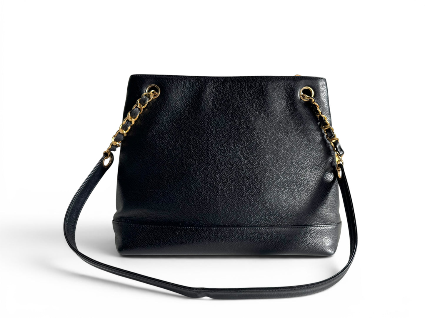 CHANEL Caviar CC Shoulder Bag