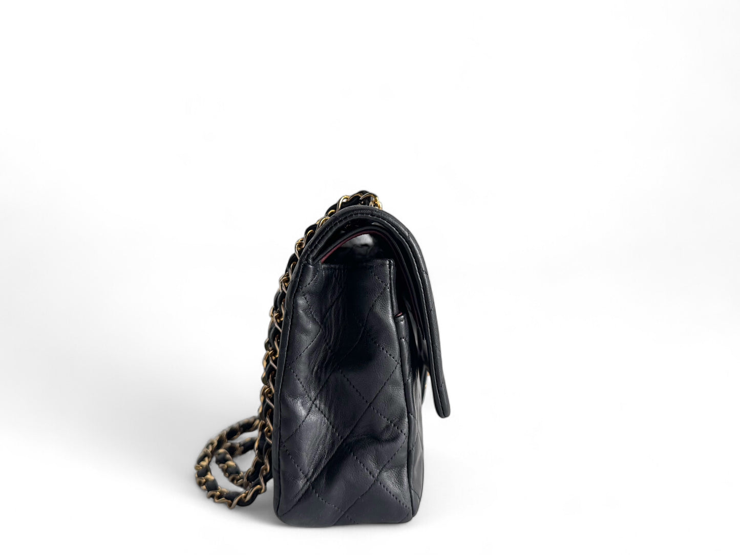 CHANEL Lambskin Medium Classic Double Flap Bag