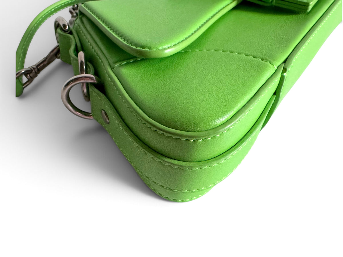 BALENCIAGA Smooth Calfskin Small Lindsay Shoulder Bag