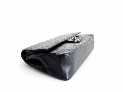CHANEL Lambskin Mademoiselle Double Flap