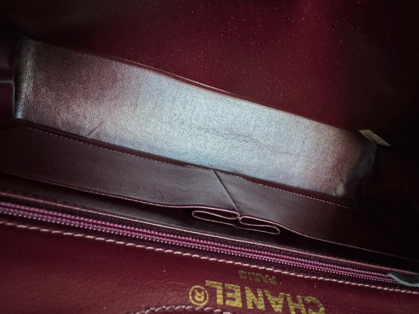 CHANEL Lambskin Quilted Medium Double Flap Bag